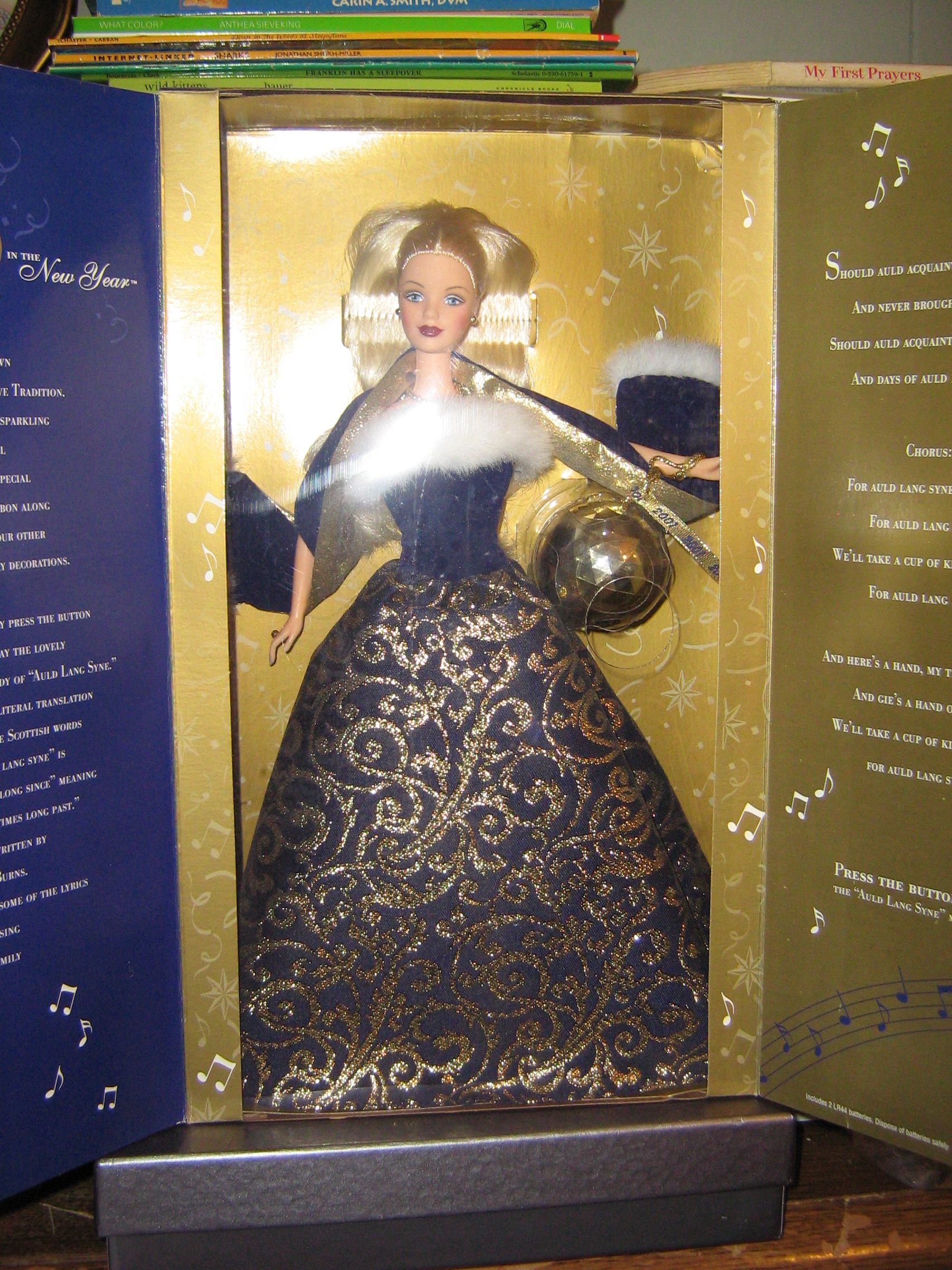 2001 Ring in The New Year Barbie
