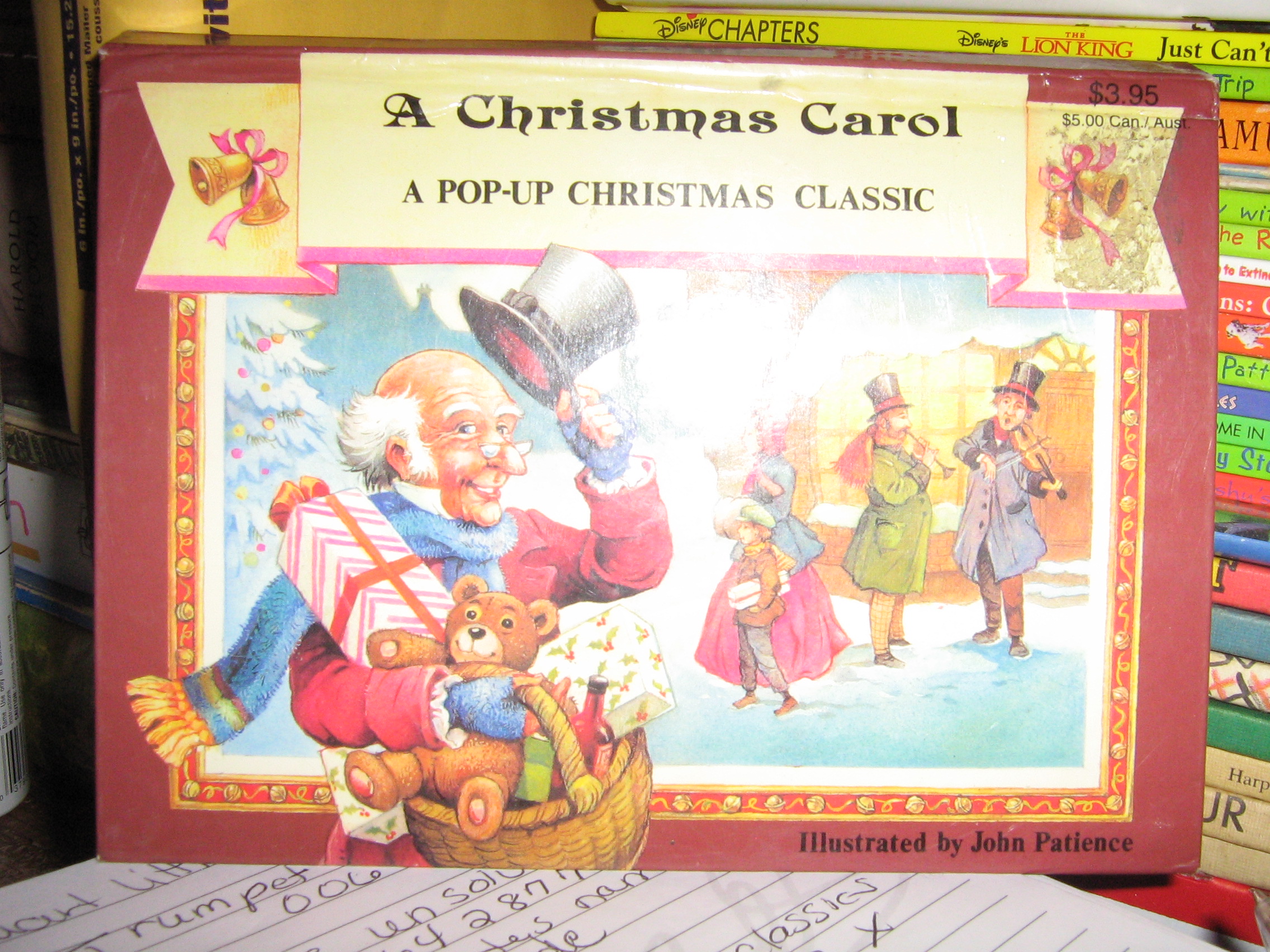 A Christmas Carol popup Christmas Classic Book