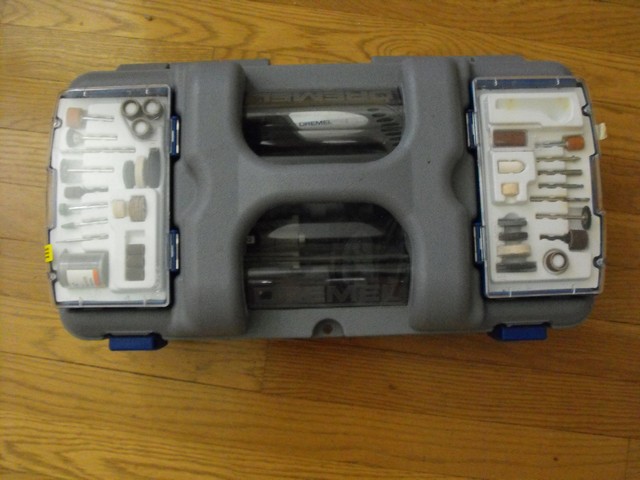 Dremel with attachments