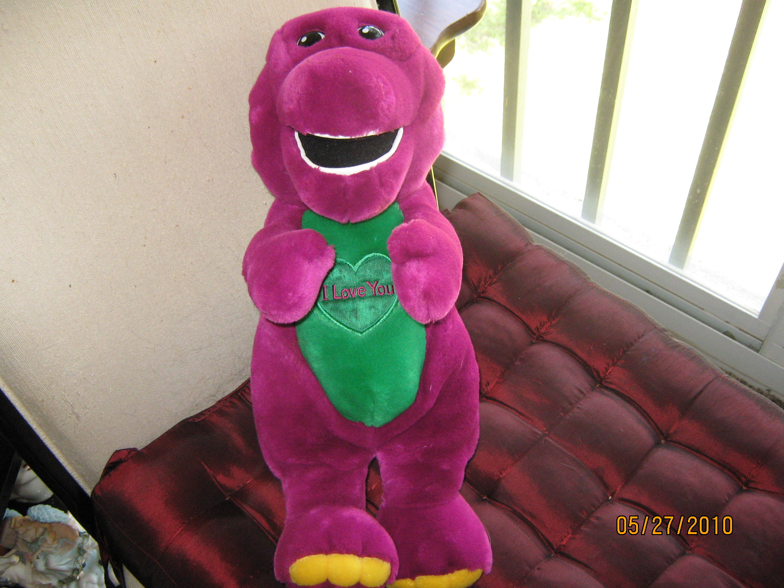 Singing Barney Dinosaur