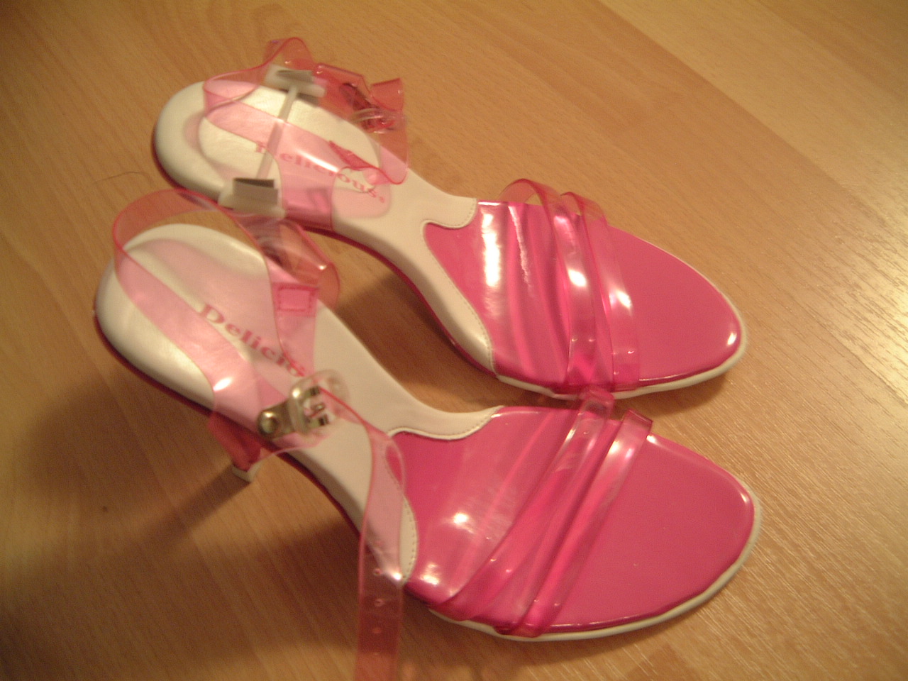New Pink Sandals Size 6