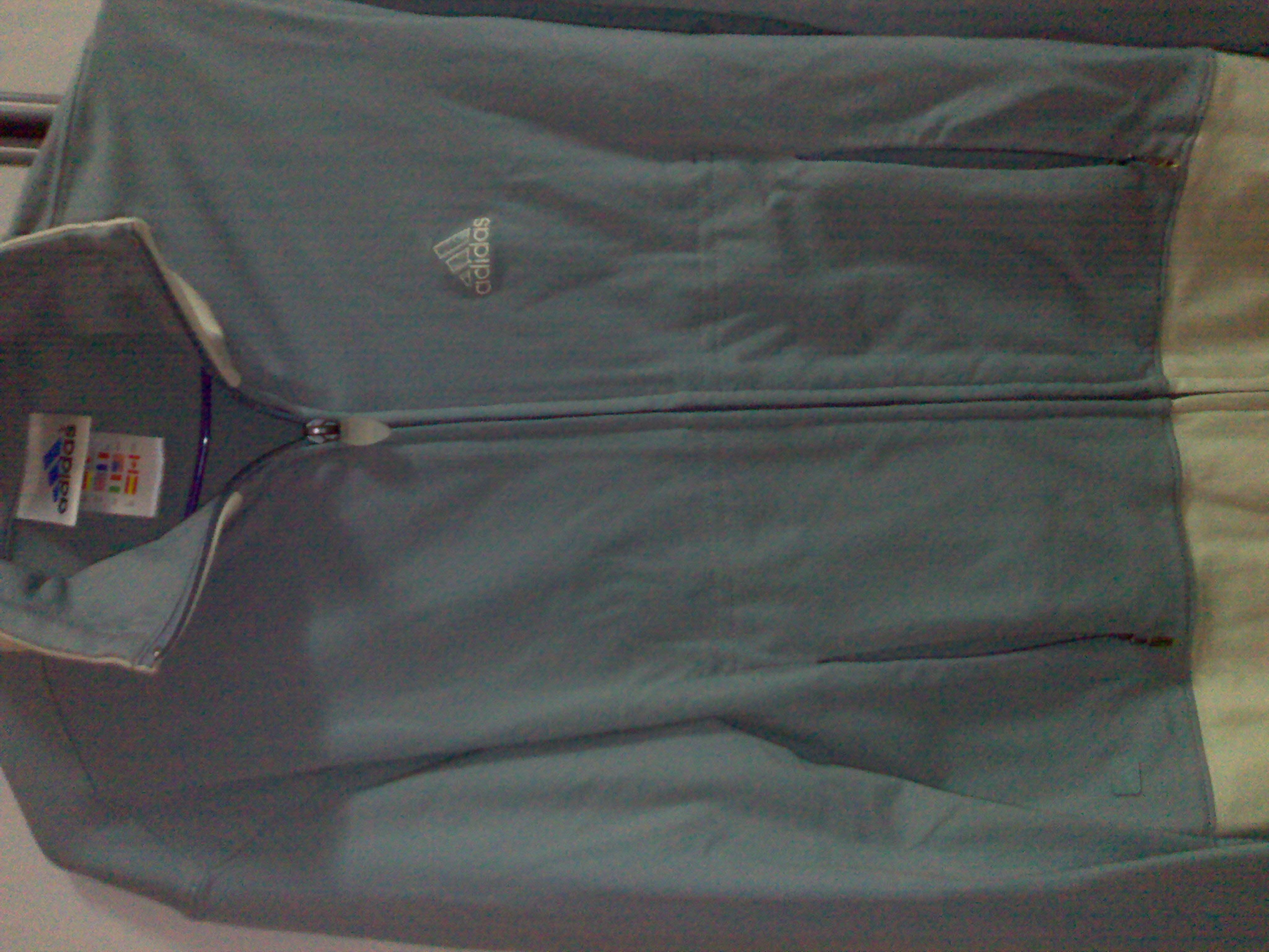 Light Blue Adidas Jacket