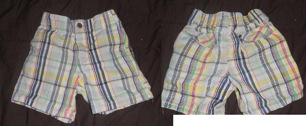 Boy\'s shorts striped