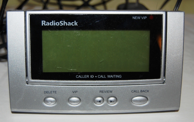 Radio Shack Digital Caller ID