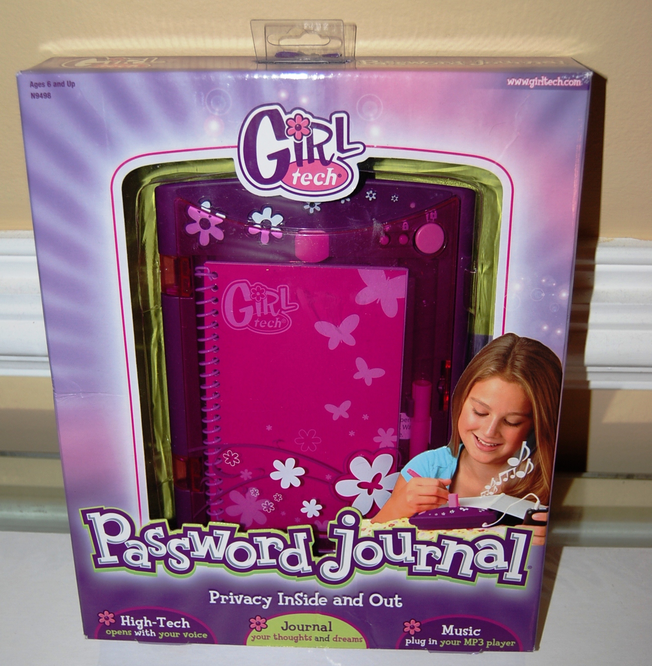 NEW IN BOX Girl Tech Password Journal