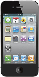 Apple® - iPhone 4 with 32GB Memory - Black (AT&T)