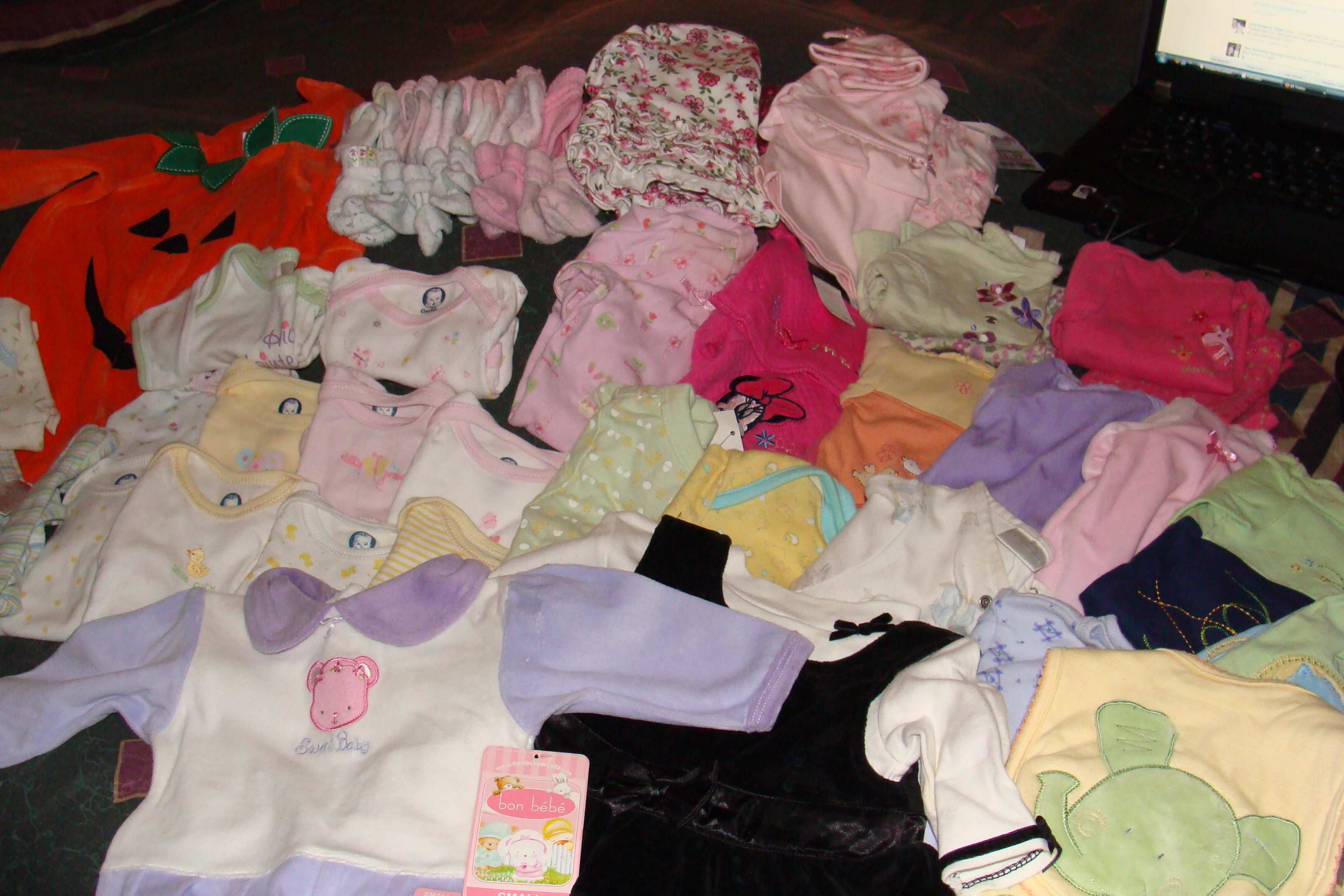 Baby Girl\'s Lot Sizes 0-3 Months