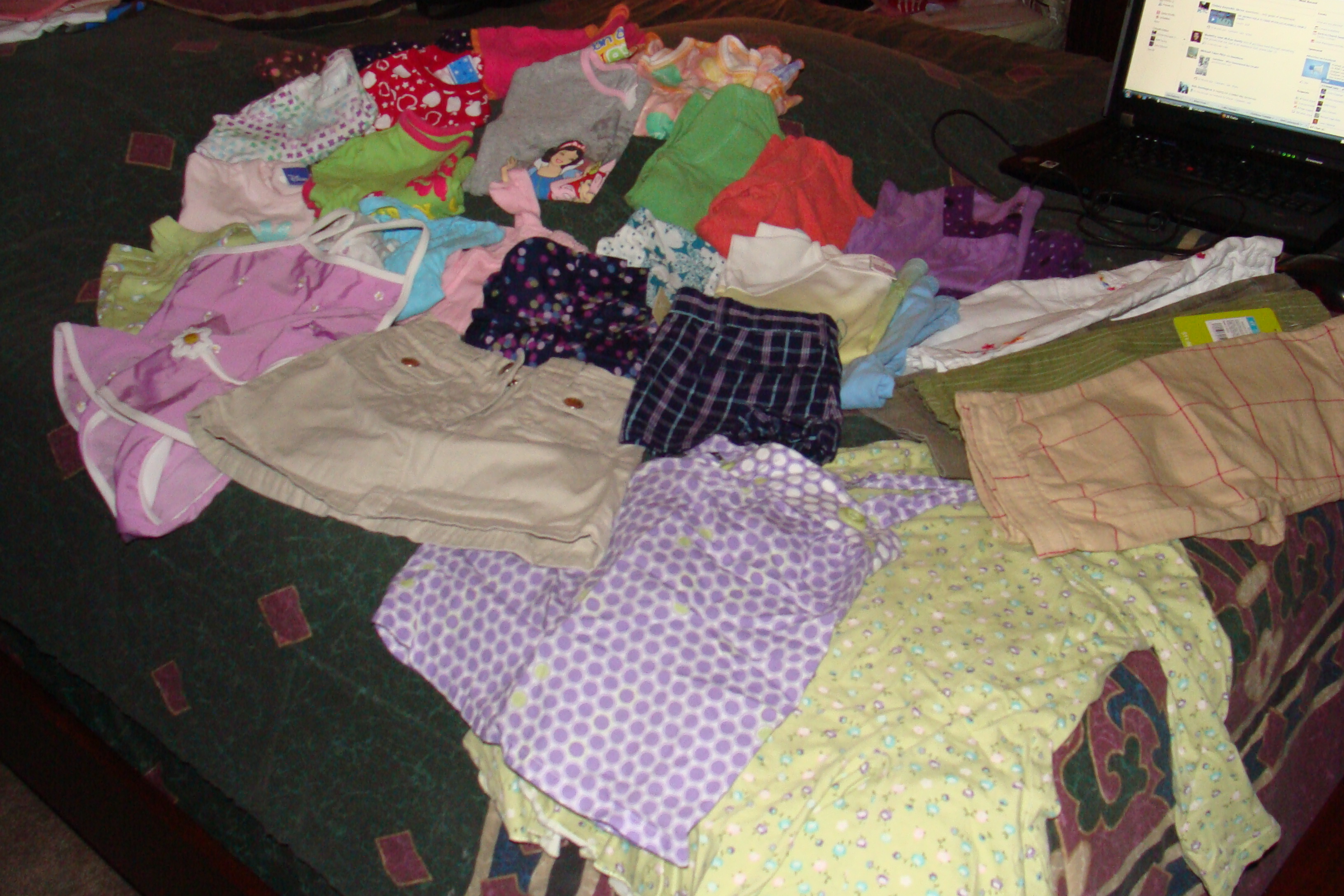 Girl\'s Lot of Clothing Size 2, 3, and 4T
