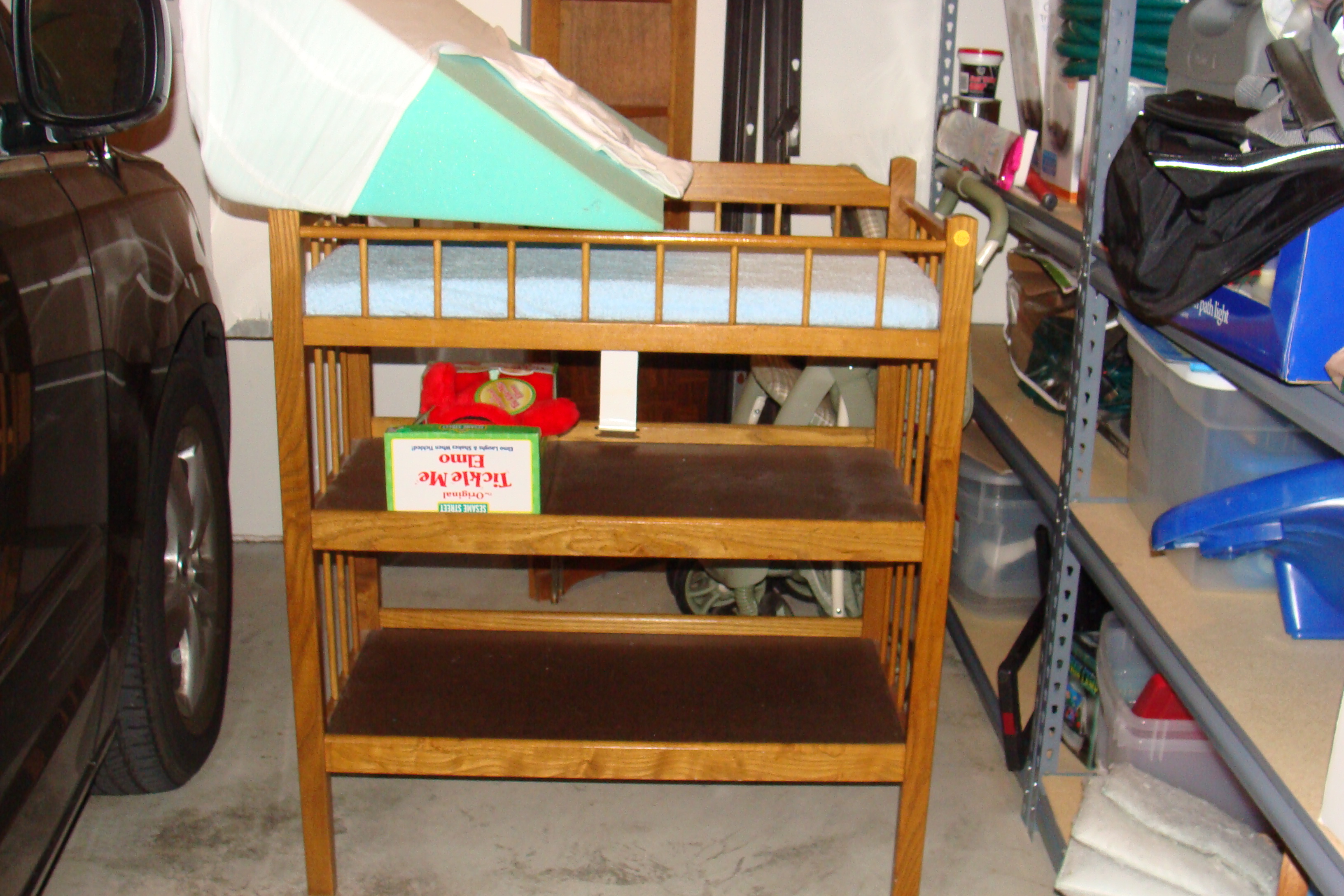 Changing Table with Cushion