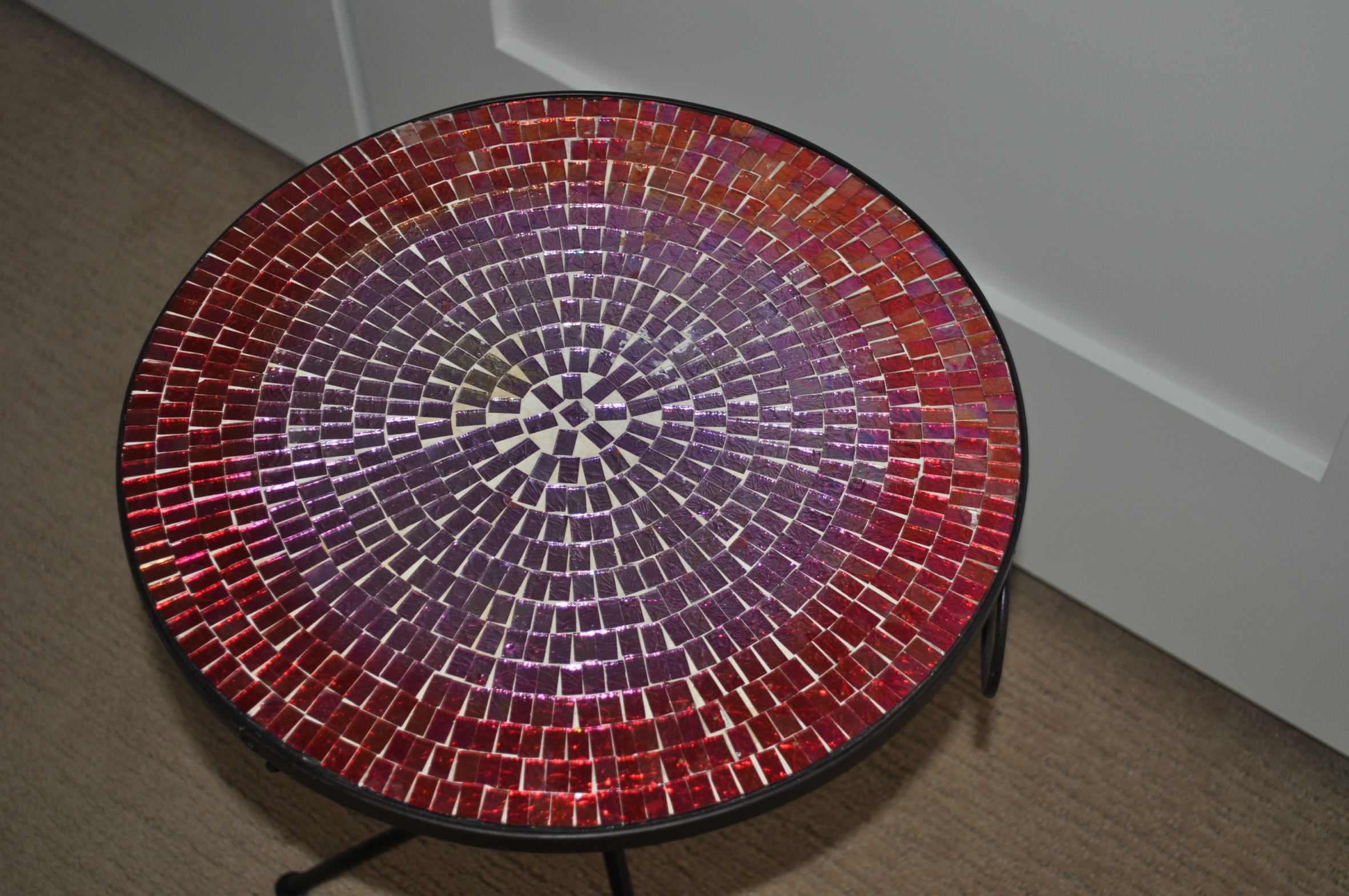 colorful coffee table