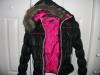 Black & Hot Pink Girl's Jacket