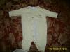 0-3 Month Sleeper Yellow & White Stripped with Pooh
