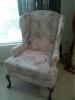 Wing Back Chairs  (Set of Two)