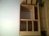 Entertainment Center with 2 dvd doors and storage