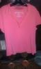 22/24-Pink V neck w/ sequence border