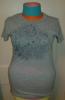 Old Navy grey tee with navy print- size Small