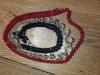 Vintage Costume Jewelry Glass/Crystal Beaded Necklaces