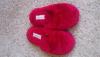 Girls sz M (3 1/2 to 5)  AMERICAN GIRL HOUSE SLIPPERS