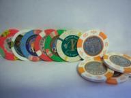 Las Vegas poker chips