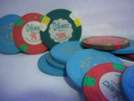 Vintage Cal-Neva Poker Chips