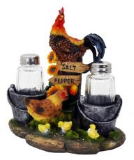 Farm Rooster Salt & Pepper Shakers