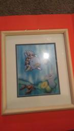 Hanging Framed Fish Picture