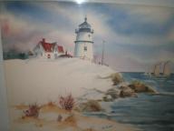 Watercolor Painting by Ray Prosser