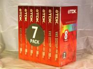 Blank VHS 7 pack