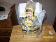 bumble bee porcelain doll