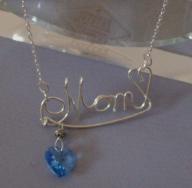 Mom's Necklaces-with crystal heart