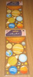 2 Sticko Stickers-Solar System