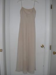 Size 6 - Cream Full Length Prom/Homecoming/Ball Gown