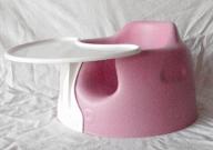 BUMBO SEAT PINK BABY BUMBO SEAT WITH SAFETY TRAY PARENT APPROVED