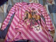 pink horse shirt sz xl