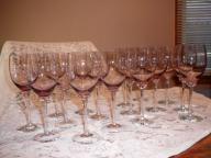 Noritake Wine and Water Glasses