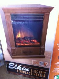 Elkin Fireplace/Heater, electric