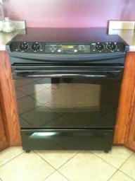 GE Profile drop in stove and oven