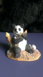 Royal Heritage Collection Giant Panda Bear Porcelain Sculpture