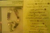 The Lord's Prayer Beaded Bracelet