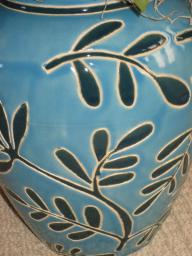 Table Top Vase with Floral Arrangement