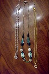 3 necklaces