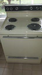 hot point electric stove/oven