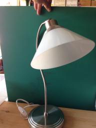 Brushed nickel Desk lamp