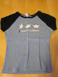 Little Bad Monkey T-Shirt - Medium