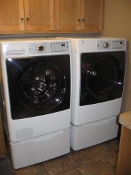 Sears Kenmore Elite front loading washer & dryer