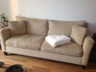 Beautiful Oversized Beige Sofa