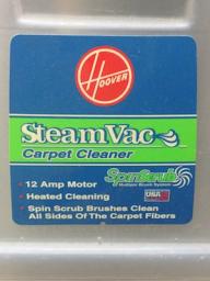 Hover steam vac good condition