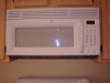 Whirlpool One Touch (over stove) Microwave