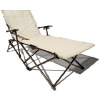 Strathwood foldable multi-position lounge chair with carry bag