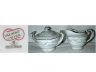 Valmont China, Royal Wheat, 8 place setting plus extras.